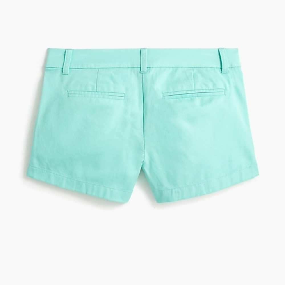 J.Crew 3.5" Classic Chino Short Sunwashed aqua - Picture 4 of 6